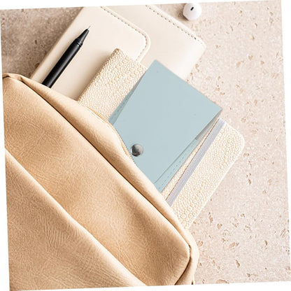 1Set Travel Makeup Brush Set Mini Soft Bristles Cosmetic Tools U-Shaped Brush Holder Portable and Lightweight for Beginners and Go Makeup Applications