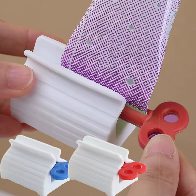 Toothpaste Squeezer Device Multifunctional Dispenser Facial Cleanser Clips Manual Lazy Tube Tools Press Bathroom Accessories