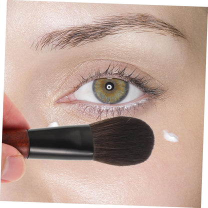 1Set Travel Makeup Brush Set Mini Portable Cosmetics Brush Set Soft Bristles for Eyeshadow and Concealer for Quick Touch-Ups the Go